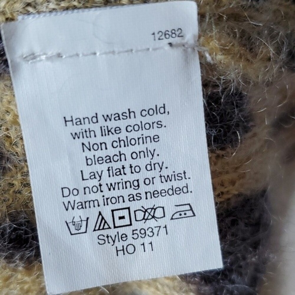 J. CREW LEOPARD WOOL SWEATER DRESS ANIMAL PRINT SIZE SMALL MOBWIFE COSTUME - Picture 7 of 12